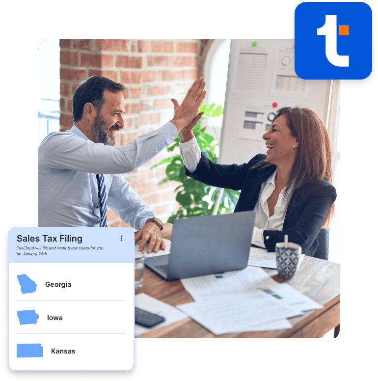 TaxCloud sales tax filing by states