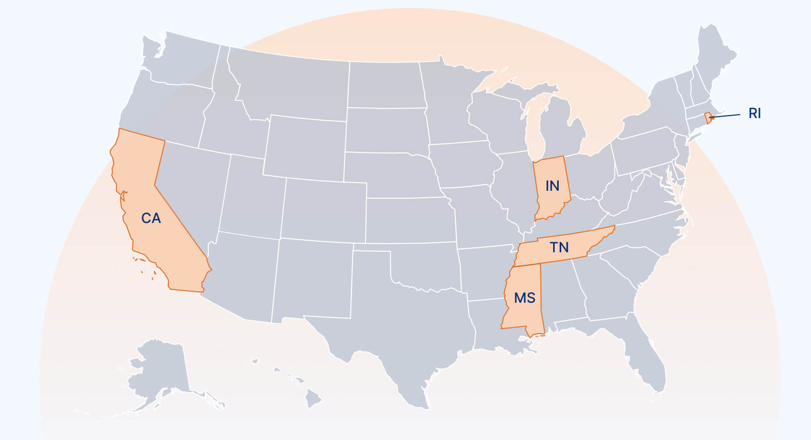 Highest state sales taxes