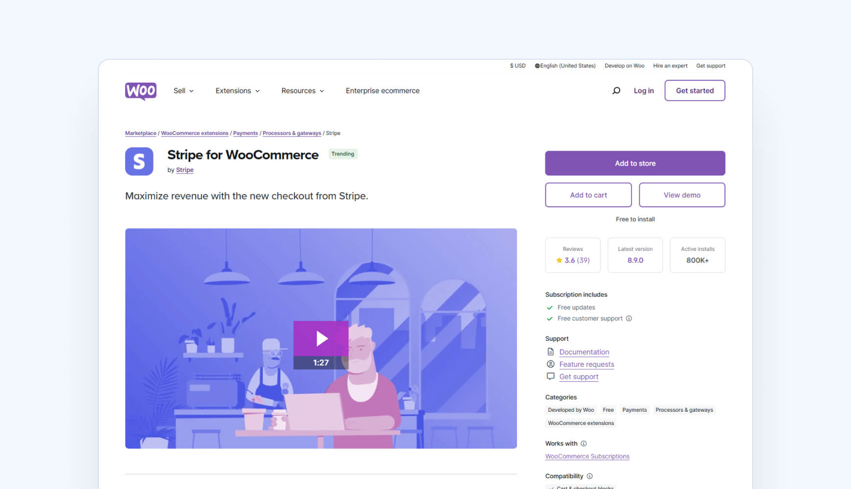 Stripe for WooCommerce