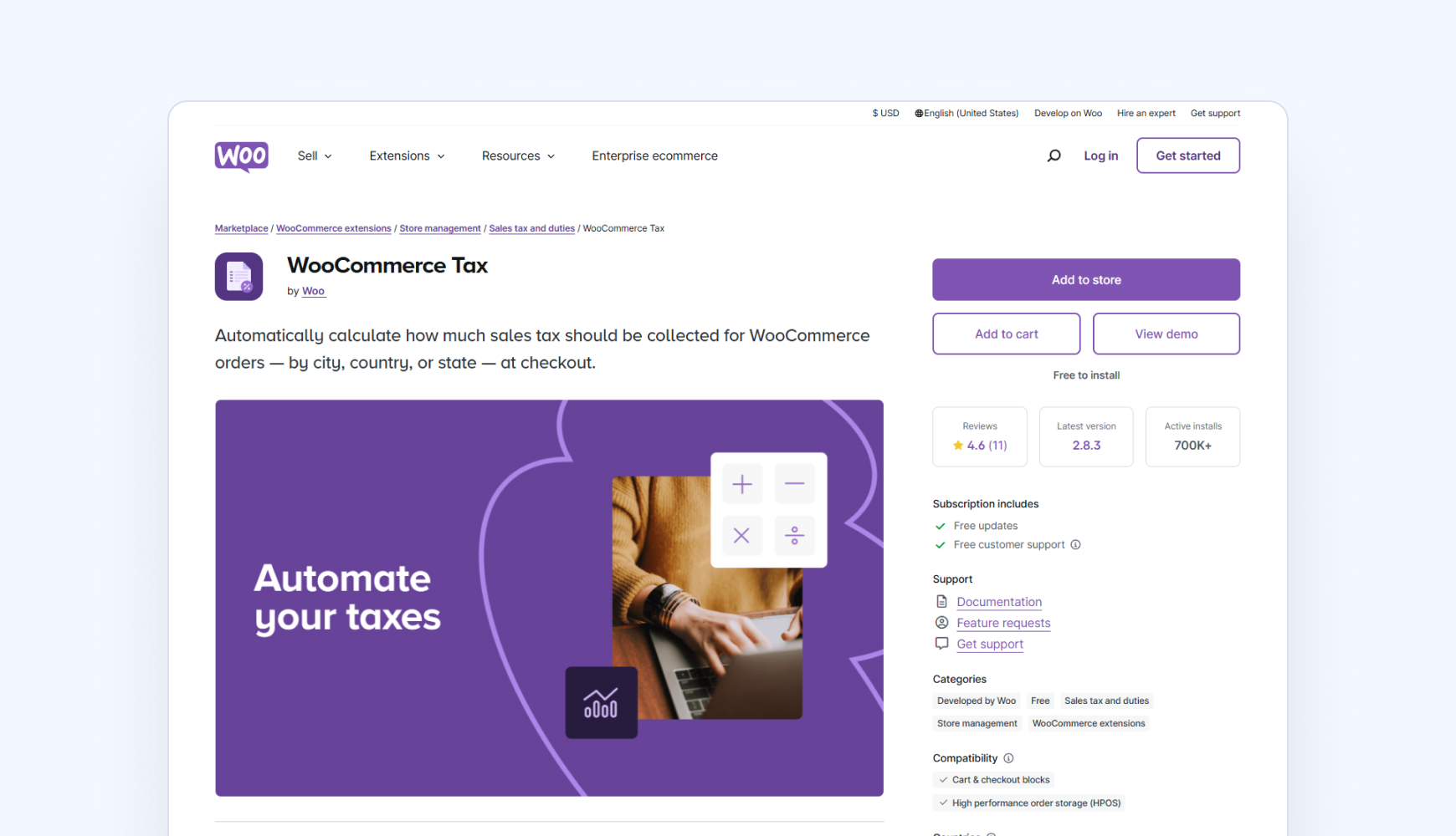 WooCommerce Tax