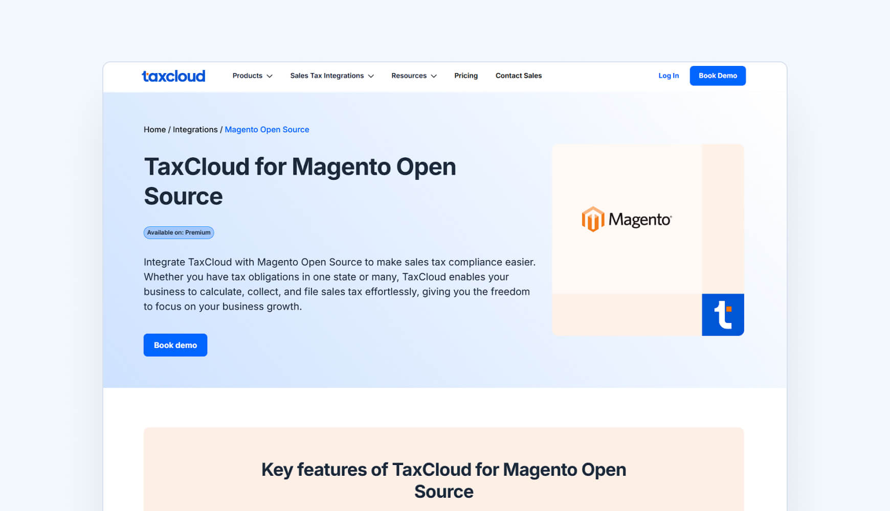 Magento sales tax