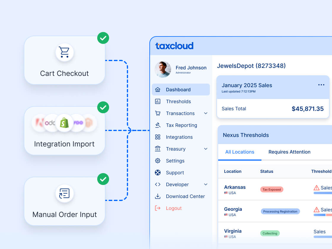 Ecommerce order capturing