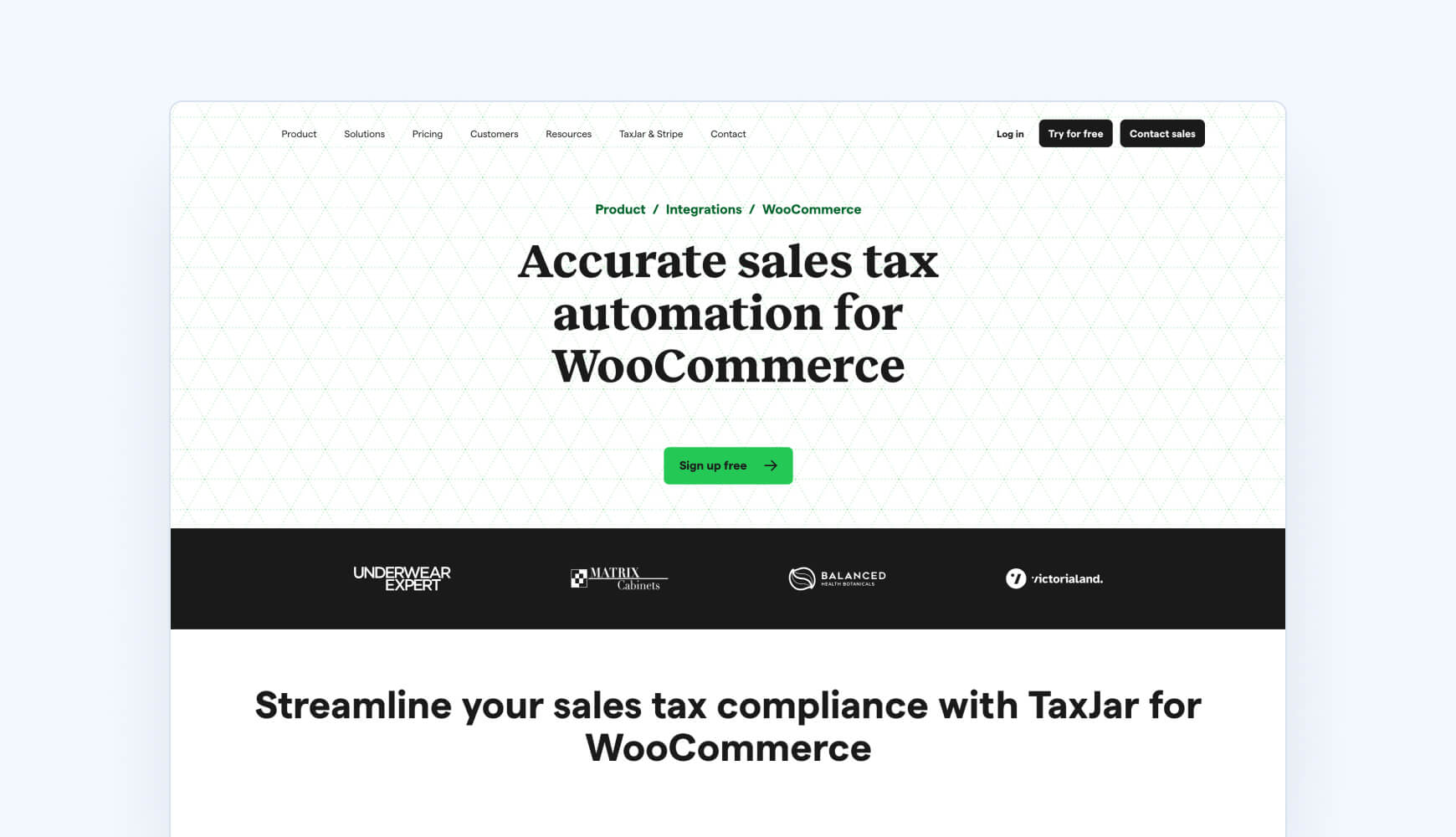 Accurate sales tax automation for WooCommerce