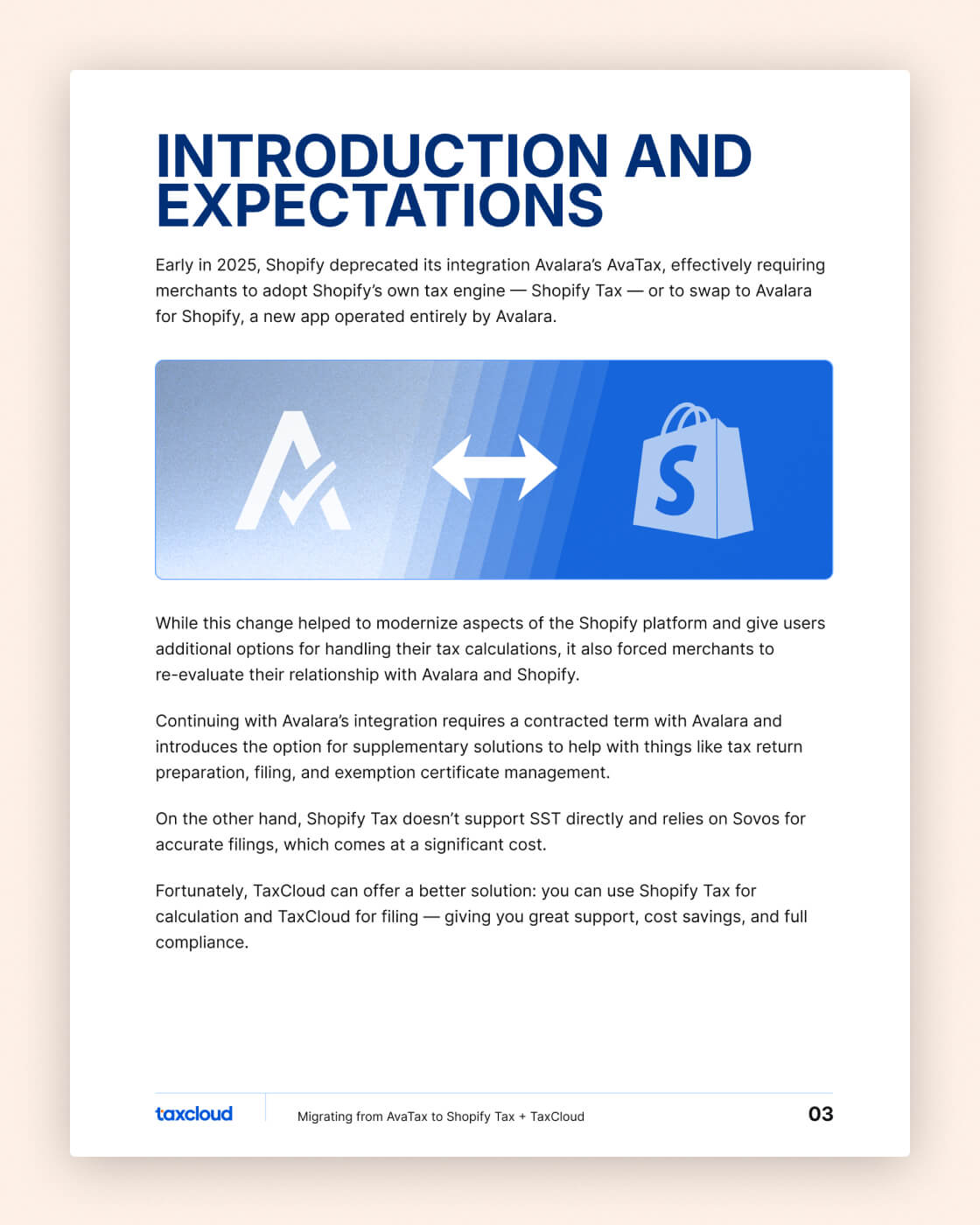 Tax services with Avalara AvaTax