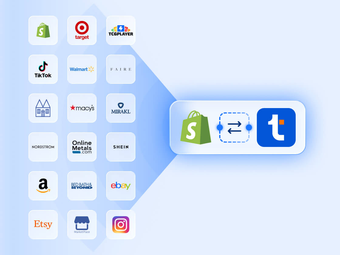 All Shopify and marketplace sales data in a unified platform
