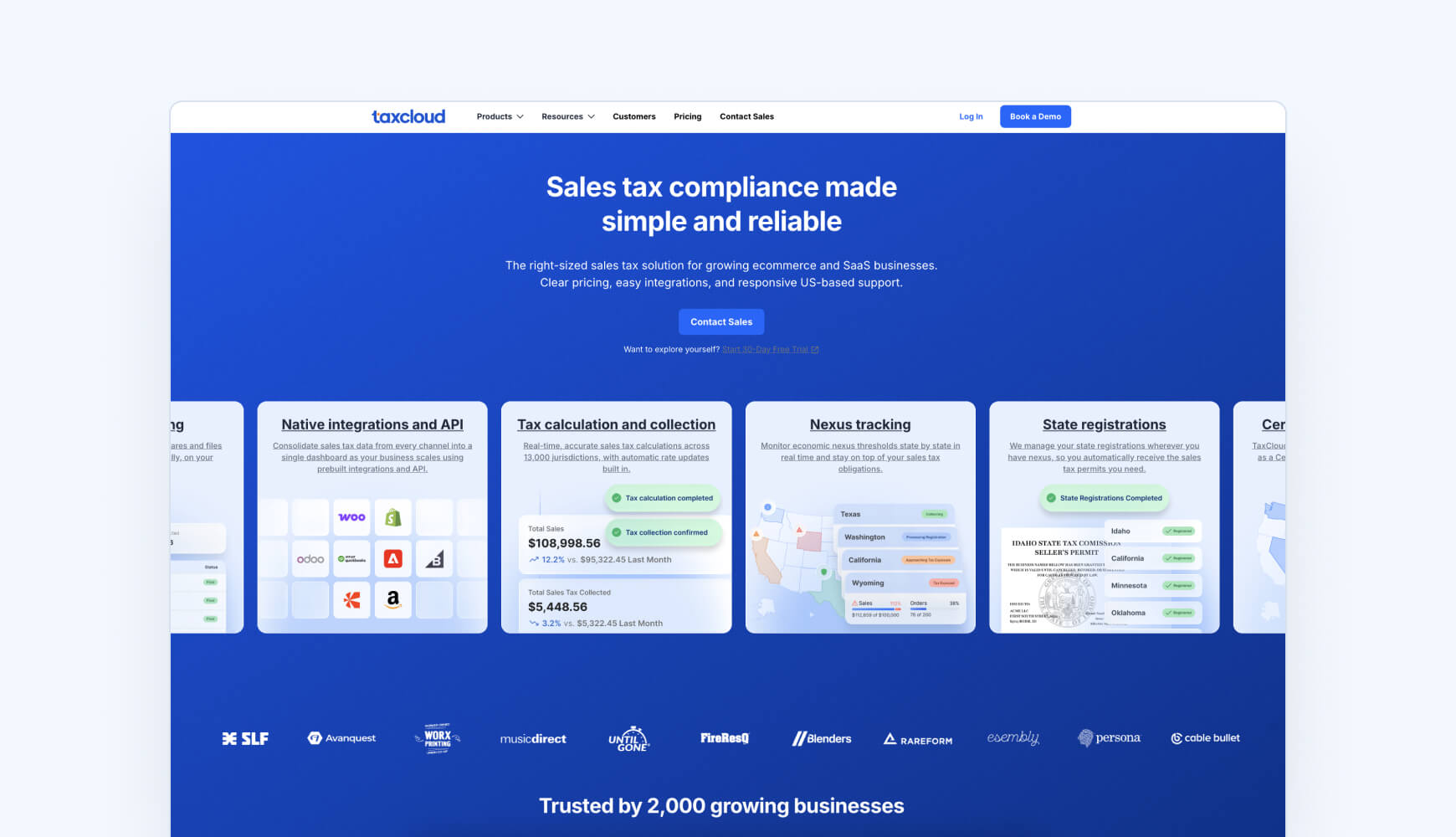 Anrok alternatives TaxCloud.