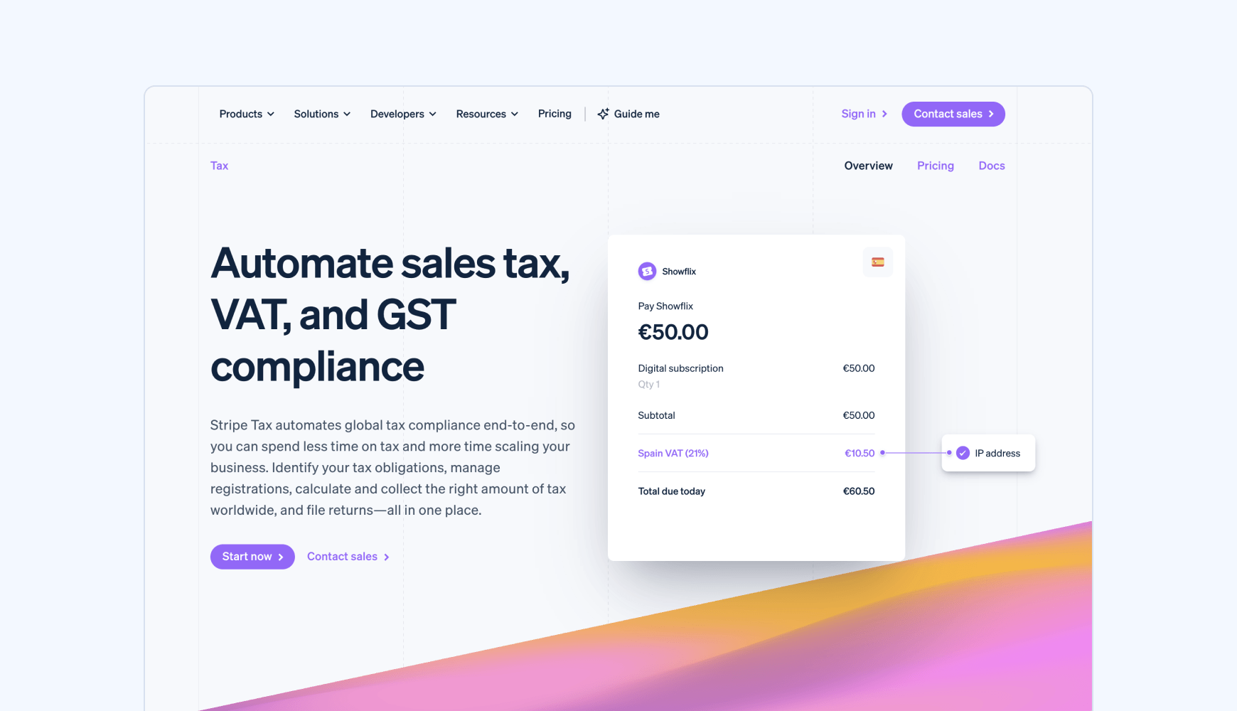 Stripe Tax
