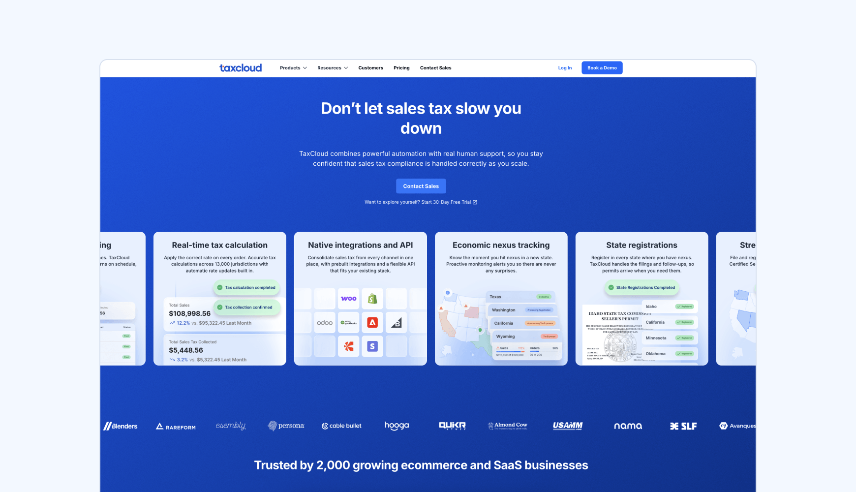 TaxCloud vs Stripe Tax