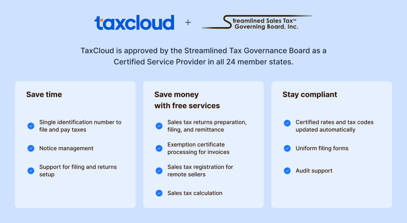 TaxCloud SST