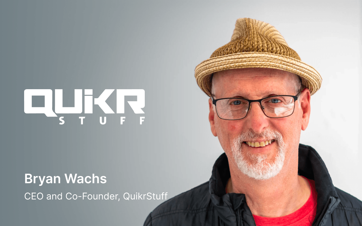 Bryan Wachs CEO and Co-Founder QuikrStuff