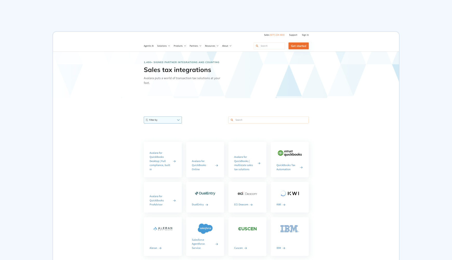 Avalara Integrations