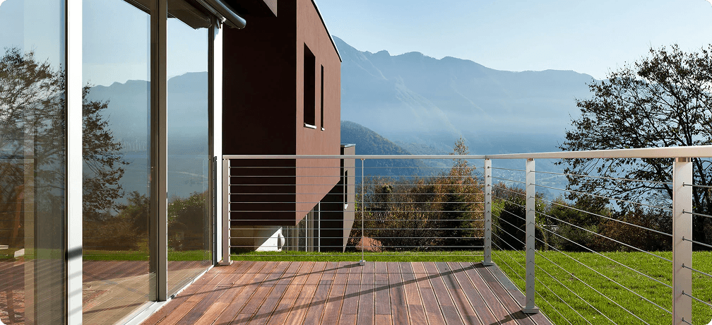 Cable Bullet — Mountain-View Deck