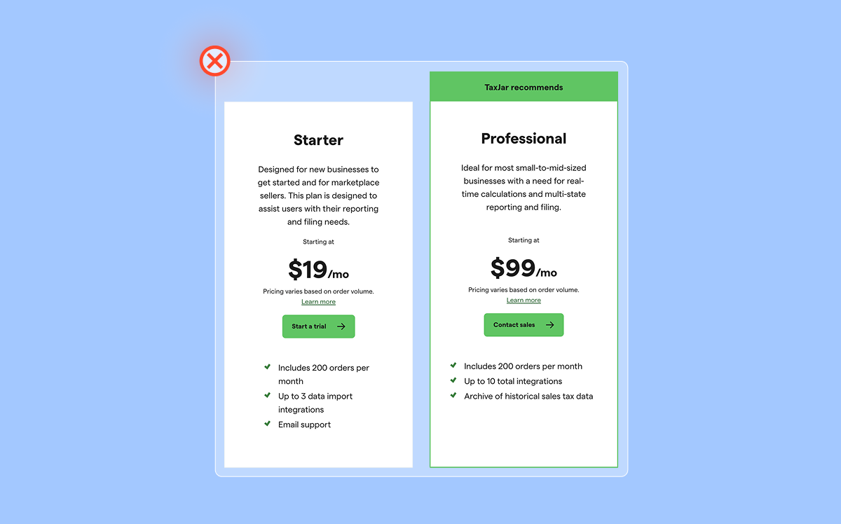 TaxJar pricing increase 2026