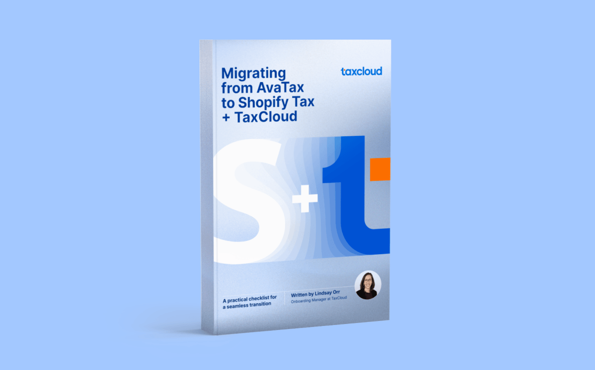 Migration guide AvaTax Shopify Tax TaxCloud