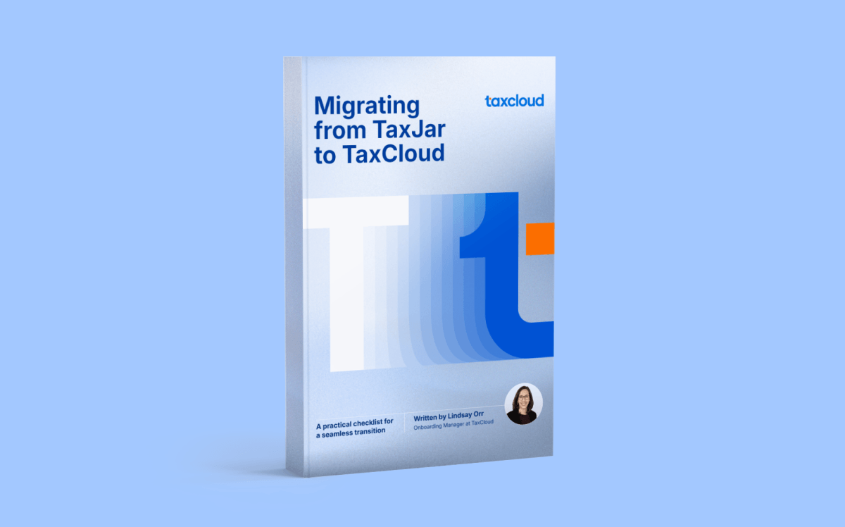 Migration guide TaxJar TaxCloud