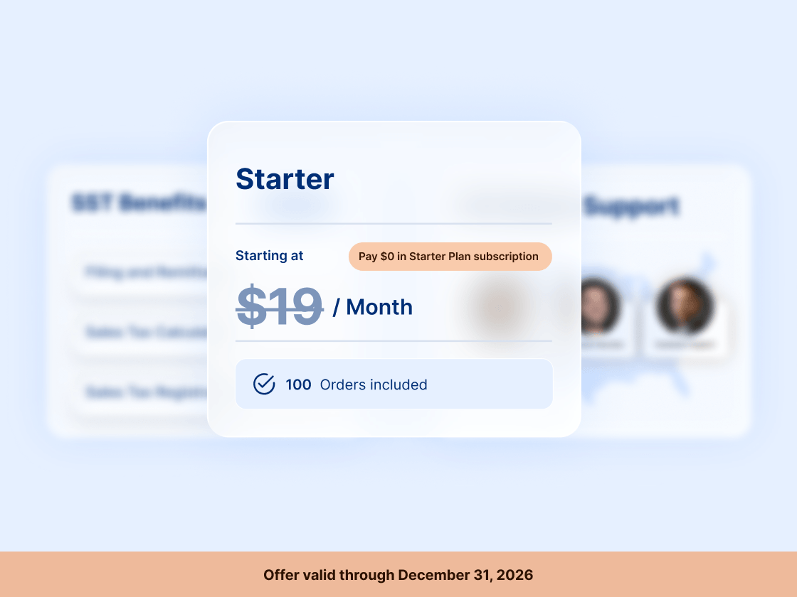TaxCloud Shopify filing offer valid through December 31, 2026