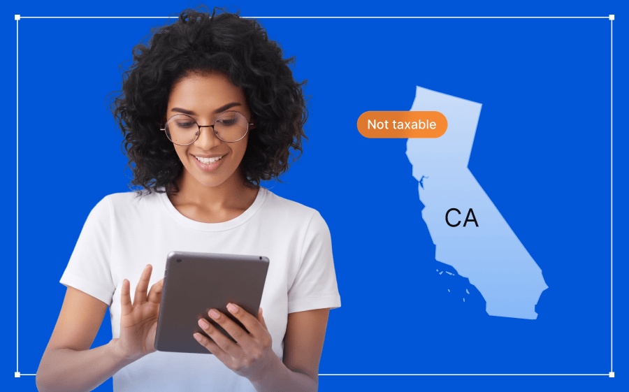 california saas sales tax