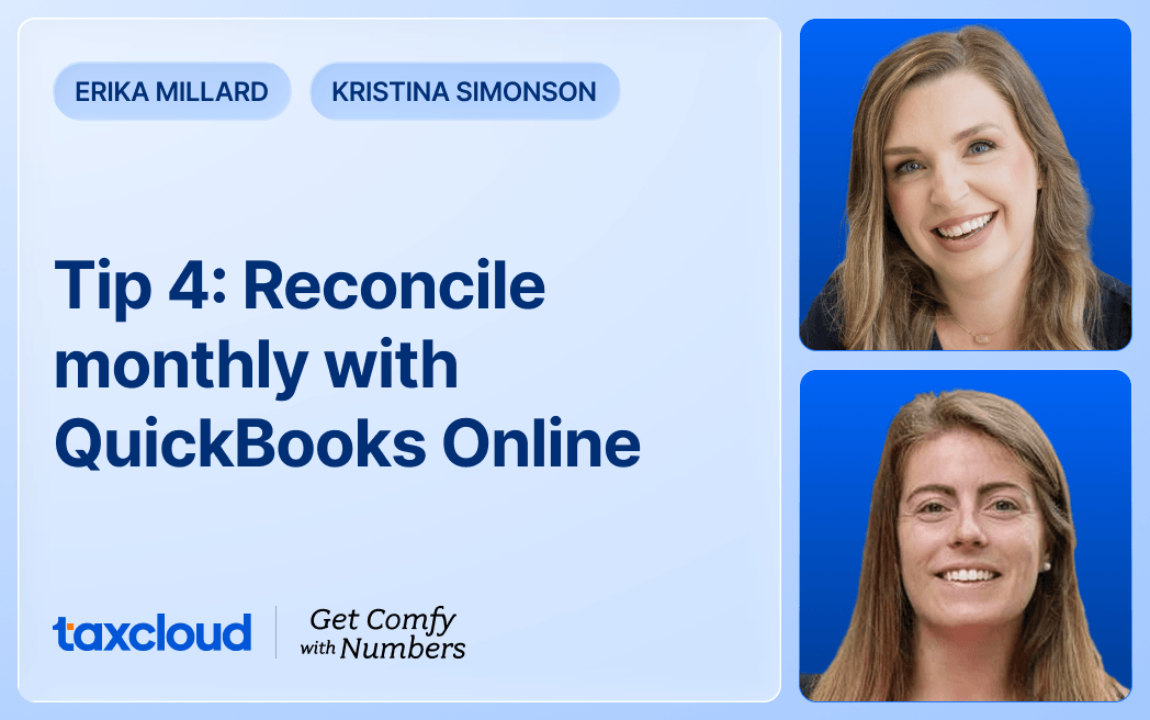 QuickBooks Online Tip 4 Reconcile monthly with QuickBooks Online
